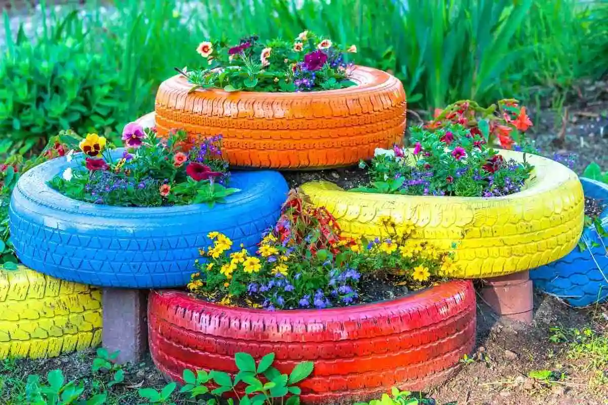 Gardening With Painted Containers