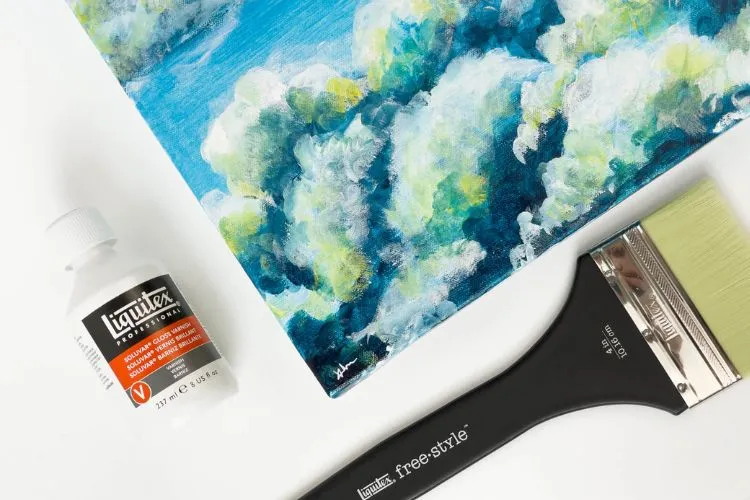 Impact of Varnishing on Acrylic Paint's Lifespan