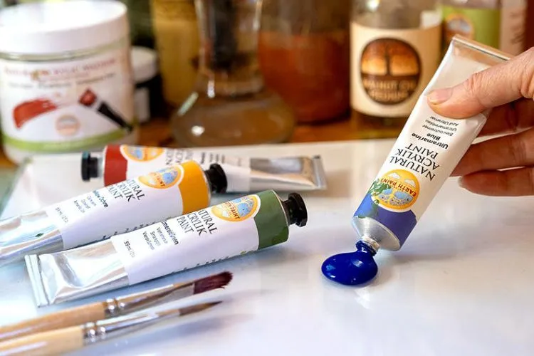 Safety Precautions When Drying Acrylic Paint