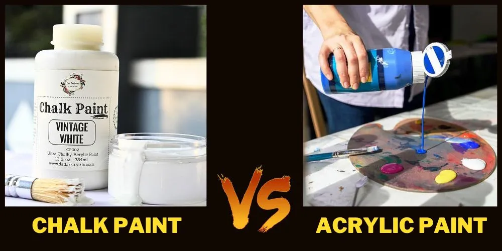 Chalk Paint Vs Acrylic Paint