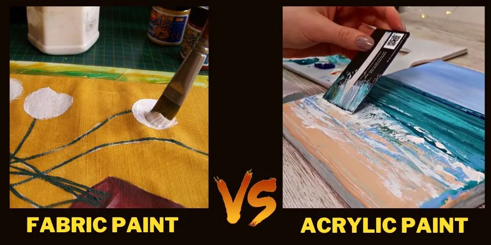 Fabric Paint Vs Acrylic Paint